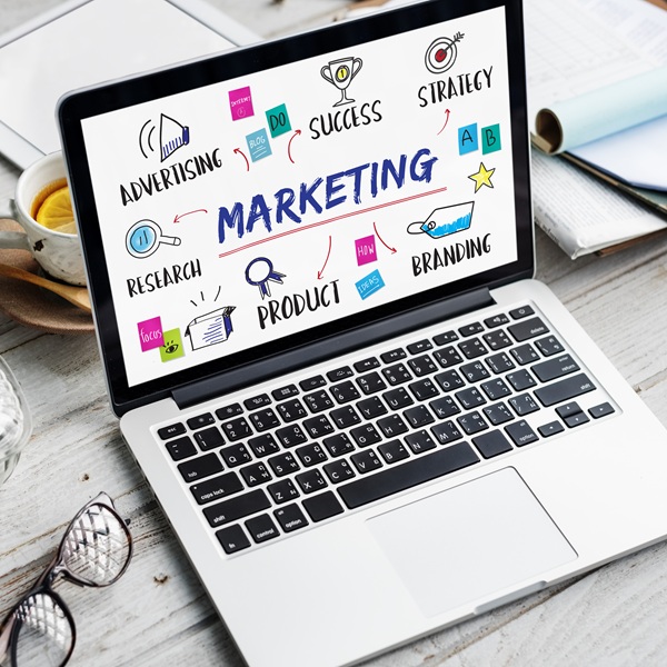 Digital Marketing Services Illustration